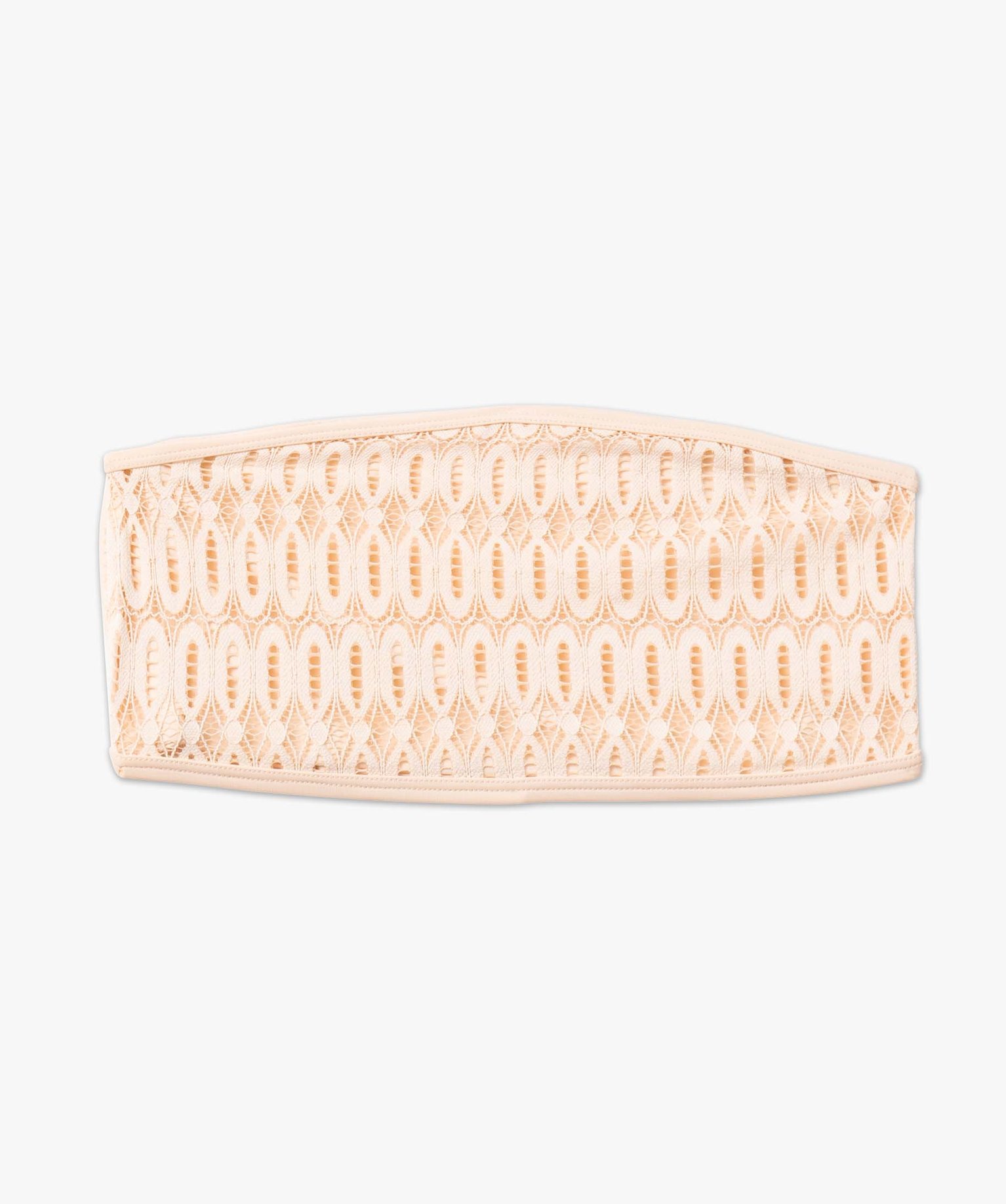 Soutien-gorge bandeau réversible sans armatures rose | GEMO