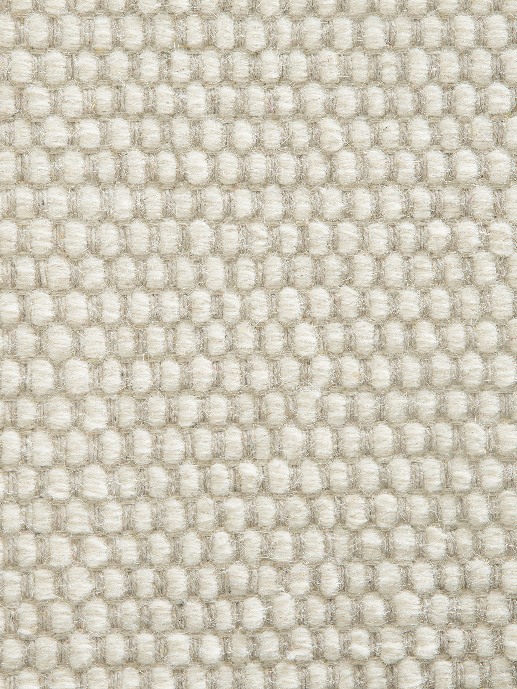 Haderup Woll-Teppich, White