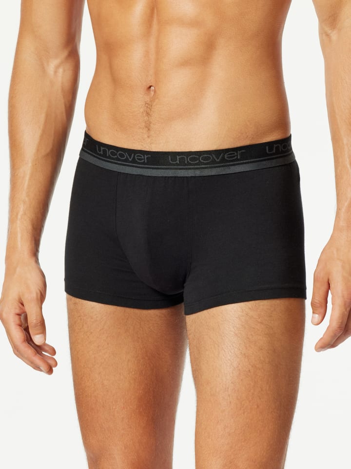 Schiesser Boxershorts Uncover in Schwarz günstig kaufen