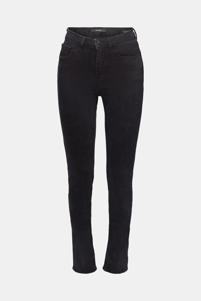 Schwarze Denim-Hose