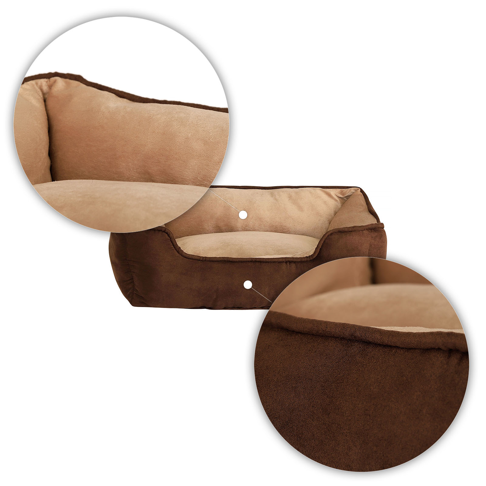 Lionto Hundebetten Lionto 2-in-1 Hundebett Hundekissen M