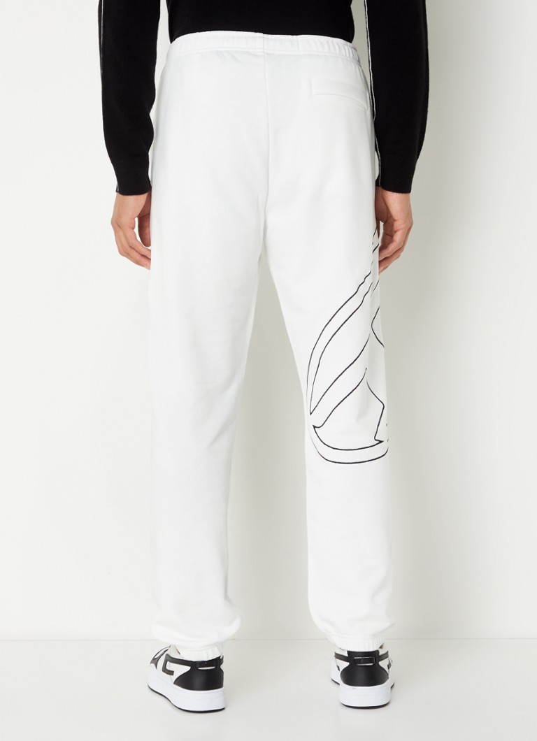 Pantaloni de trening cu croială dreaptă Diesel P-mark și logo brodat