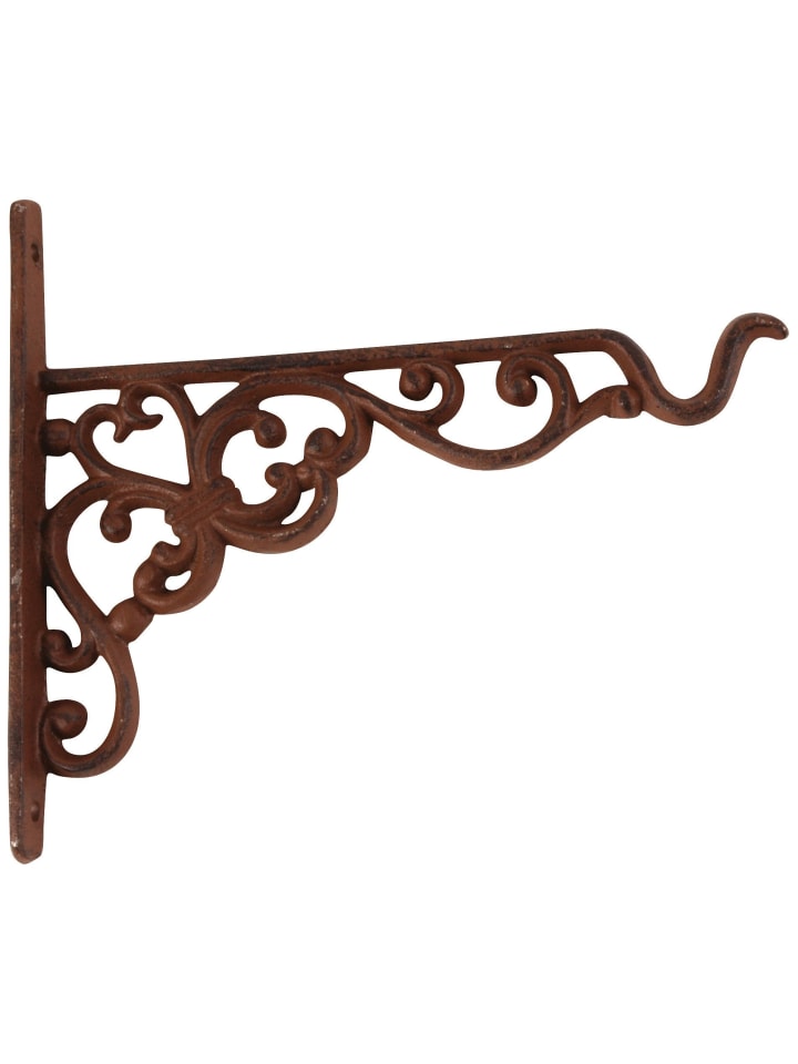 Esschert Design 3er-Set: Wandhaken in rostbraun günstig kaufen onesize
