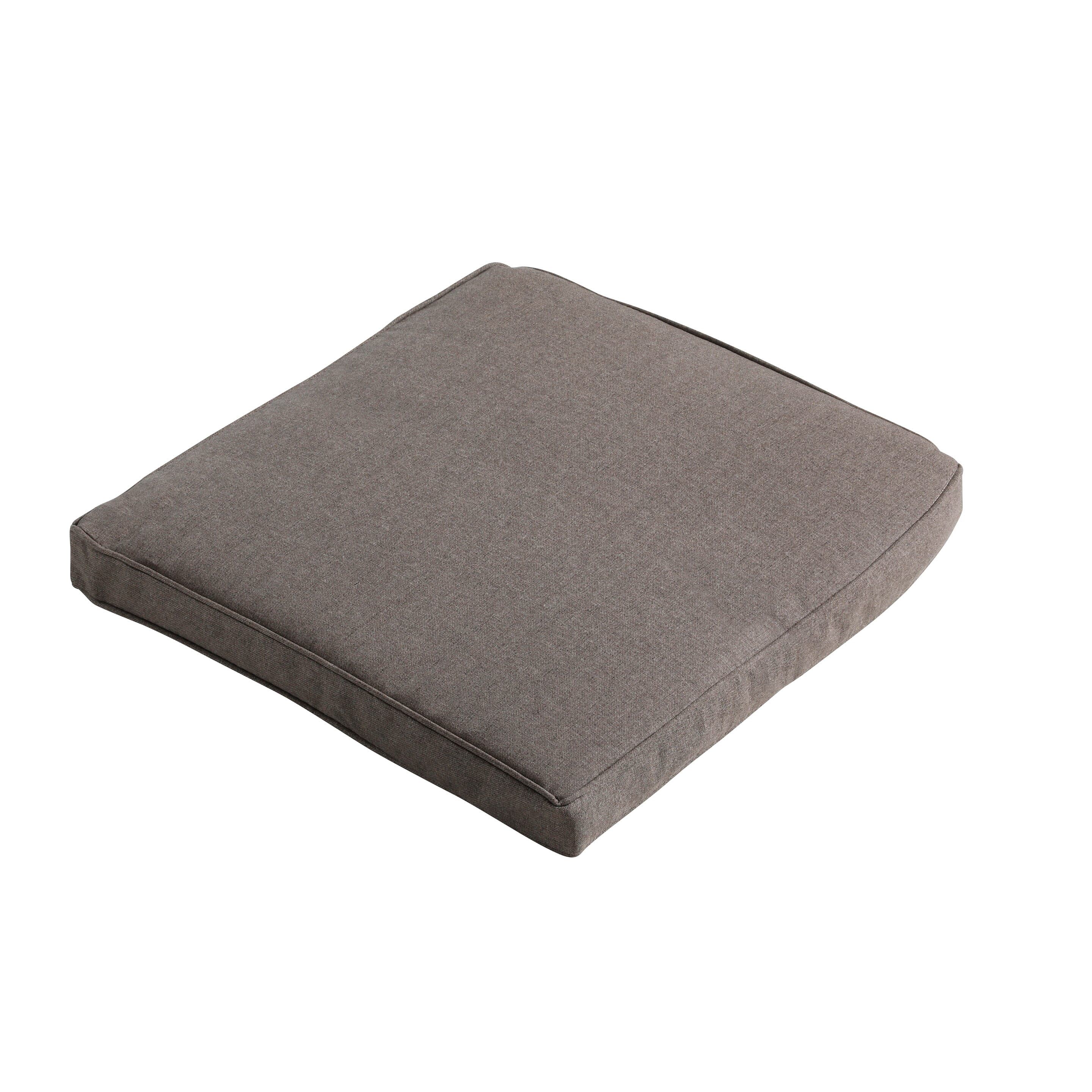 Madison Outdoor Oxford Taupe 48x48 Sitzkissen