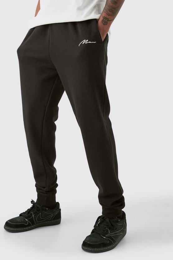 Tall Man Signature Slim-Fit Jogginghose in Schwarz