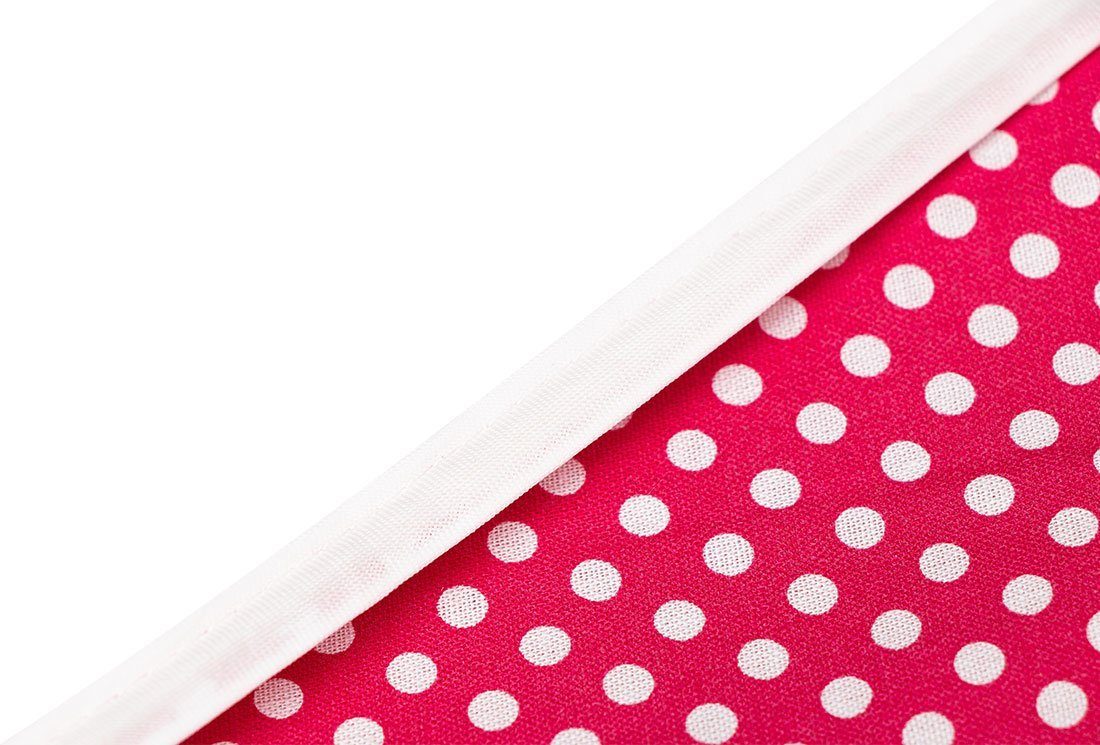Dekonaz Bügelbrettbezug Bügelbrettbezug, Baumwolle, 122x38 cm, Pink