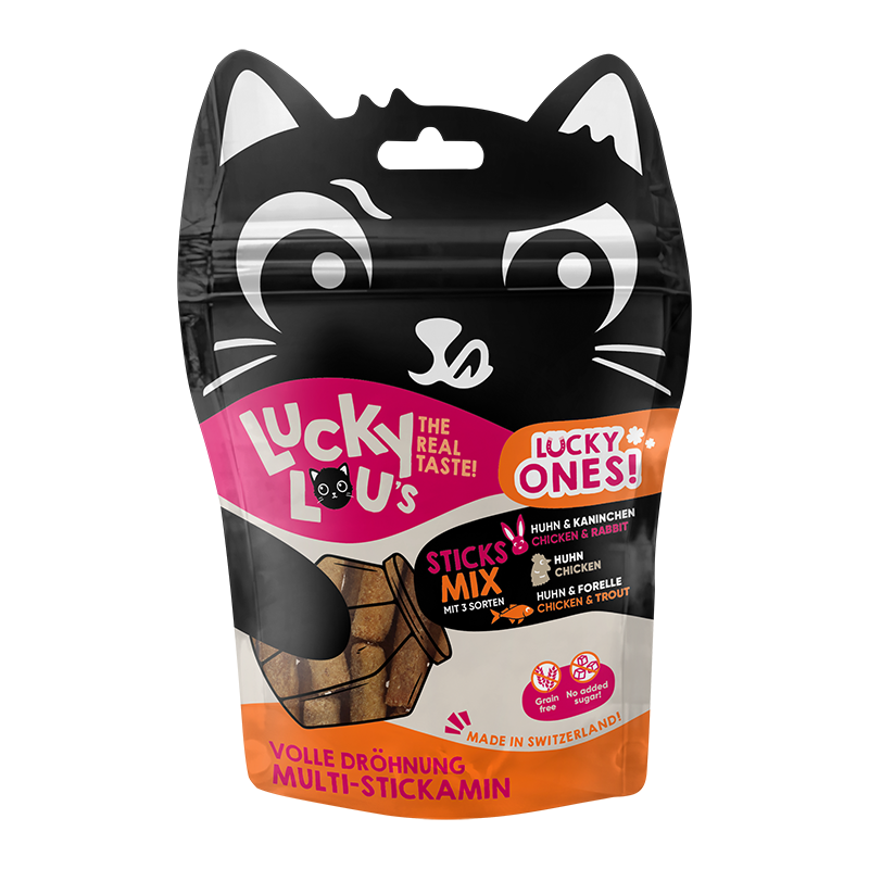 Lucky Lou Snacks Lucky Lou Lucky Ones Sticks Mixpack 8x50g