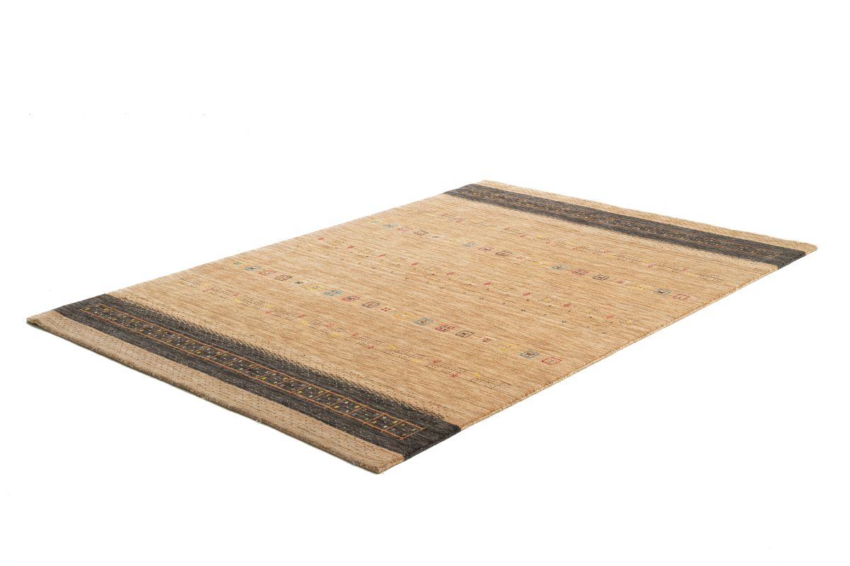 Handloom aus Indien Lori Dream Gold 1539 Brown 70 x 140 cm