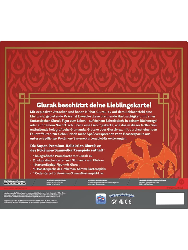 Pokémon Pokémon Glurak-ex Super Premium Kollektion in Mehrfarbig ab 6 Jahre günstig kaufen onesize