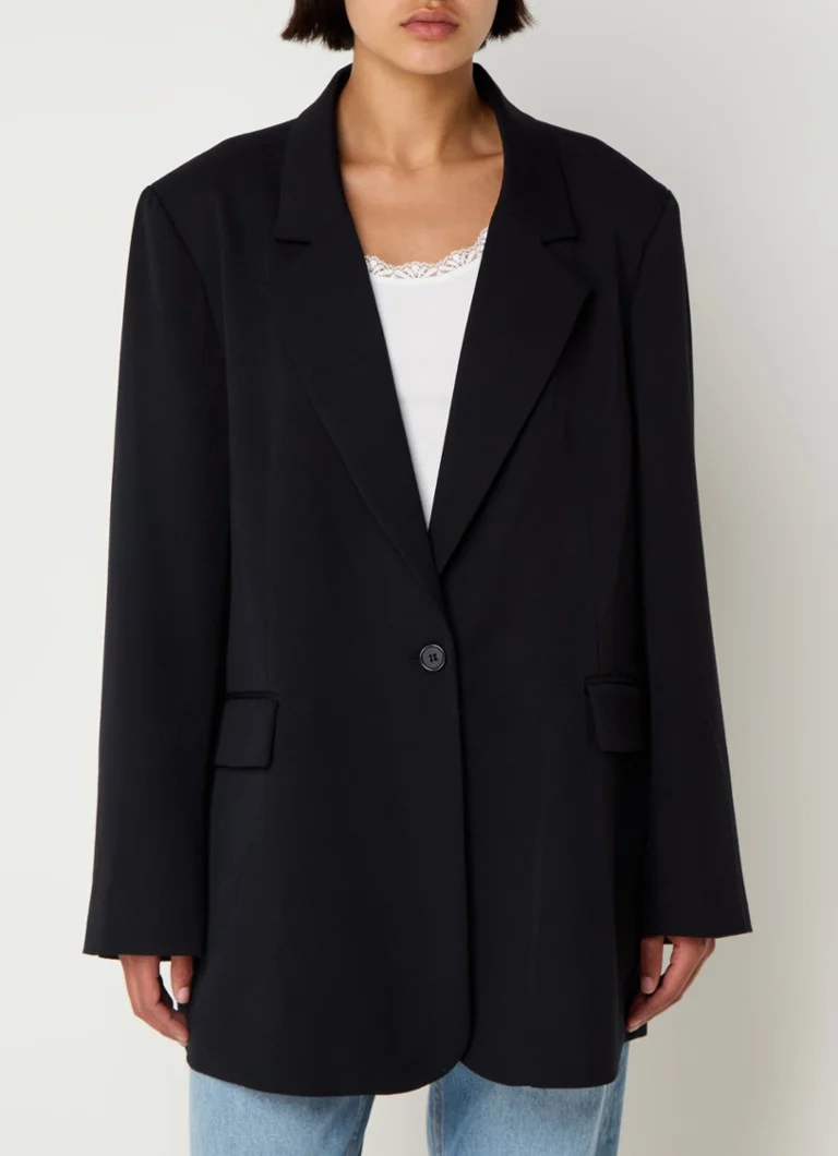 Sofie Schnoor Longline blazer with flap pockets