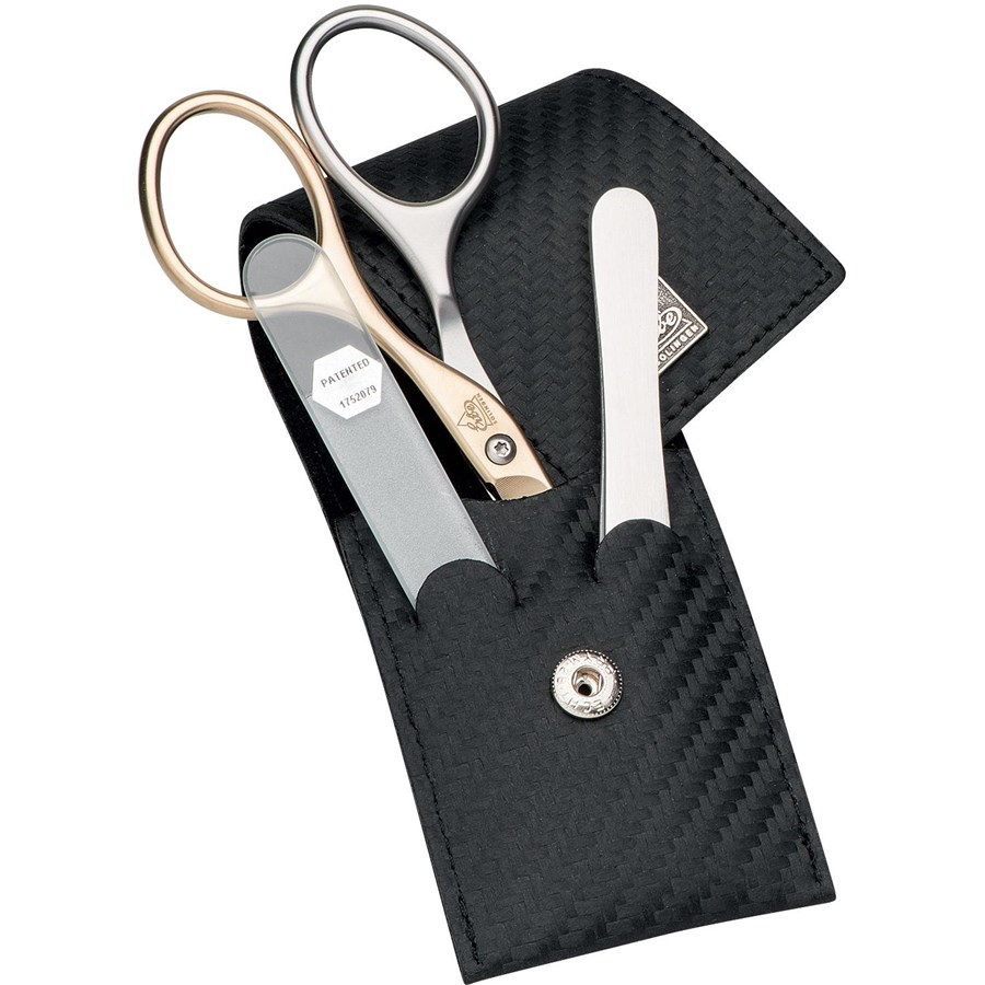 Taschen-Etui, 3-tlg. Carbon