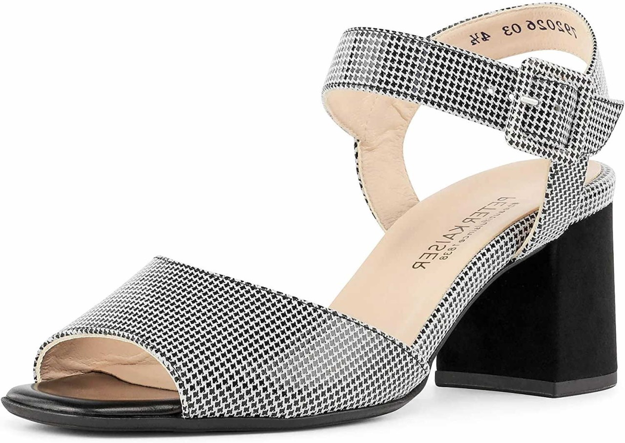 PETER KAISER Klassische Sandalen schwarz PEARL-Sandalette