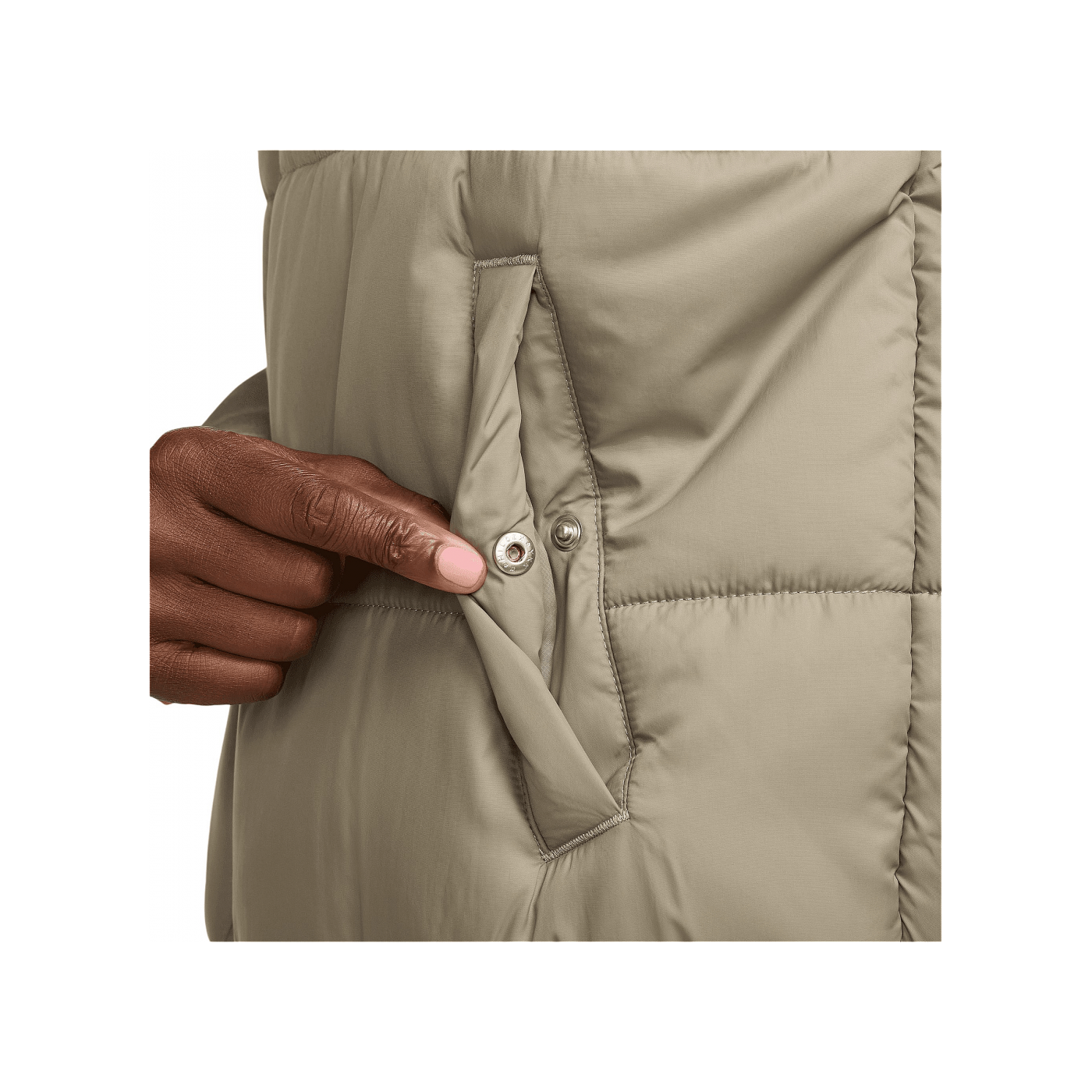 Nike Synfleece Classic Puffer Jacke Damen Grün F321