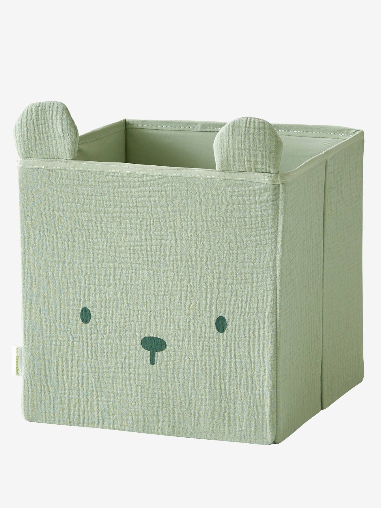 Vertbaudet 2er-Set Kinderzimmer Aufbewahrungsboxen - pack rosa