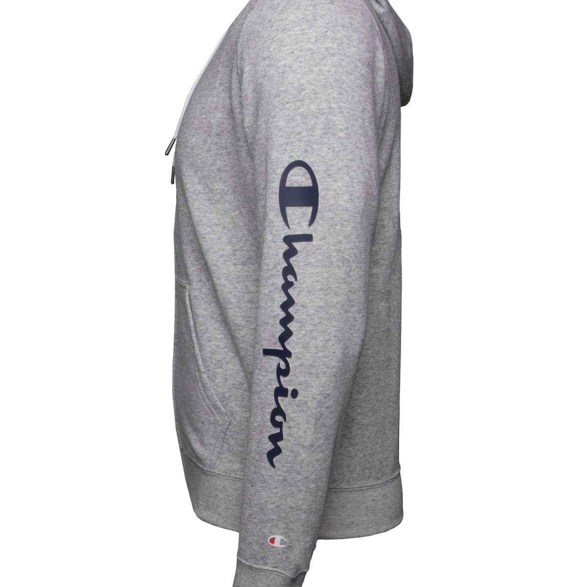 Champion Hooded Full Zip Sweatjacke grau