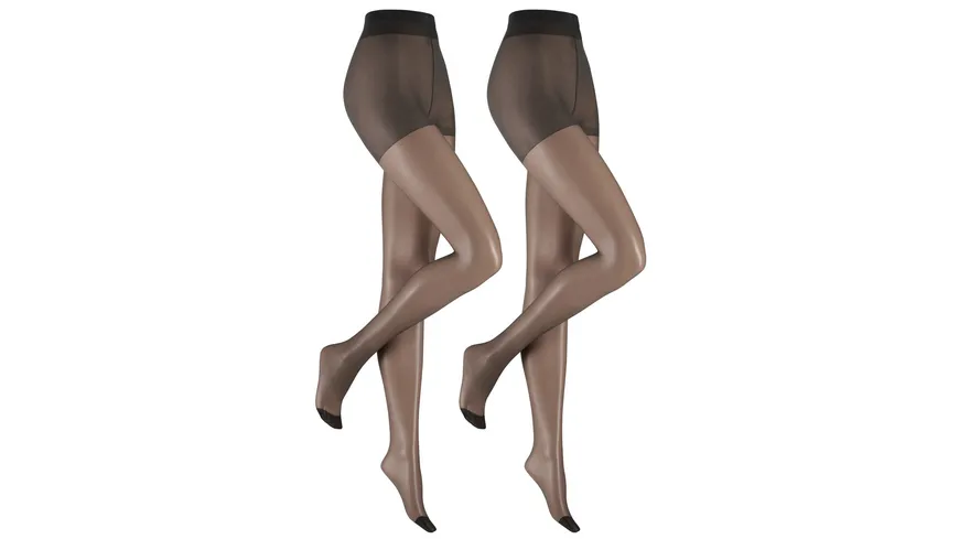 Hudson Damen Feinstrumpfhose Lilly Lafina 15 DEN 2er Pack black