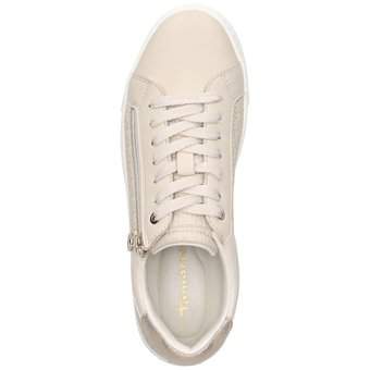 Tamaris Plateau Sneaker in beige