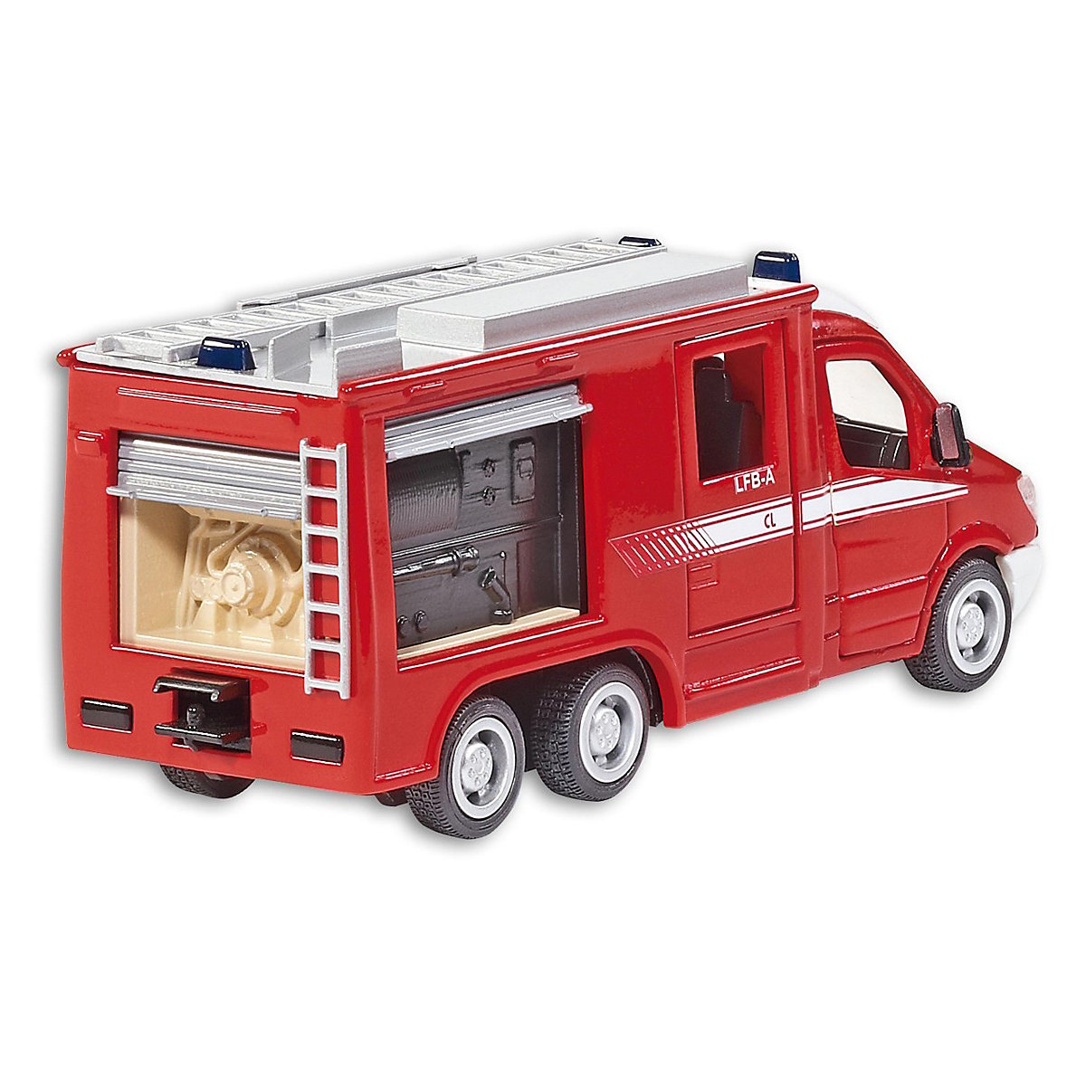 SIKU Super 2113 Mercedes Benz Feuerwehr Sprinter 6 x 6 1:50