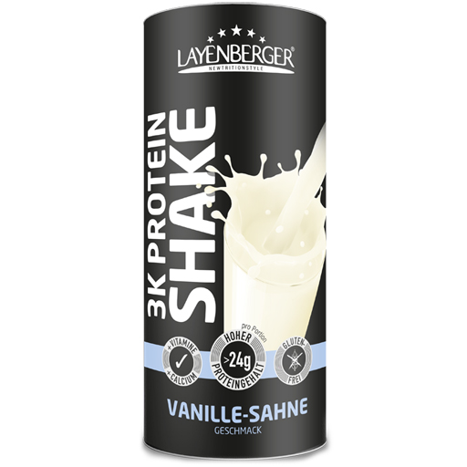 LAYENBERGER 3K Protein Shake Vanille-Sahne Pulver  360 g  Pulver