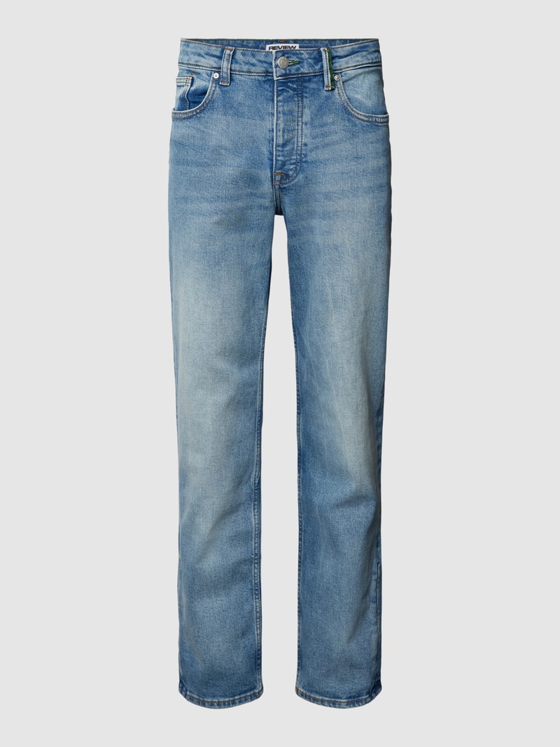 Jeans im 5-Pocket-Design in hellblau
