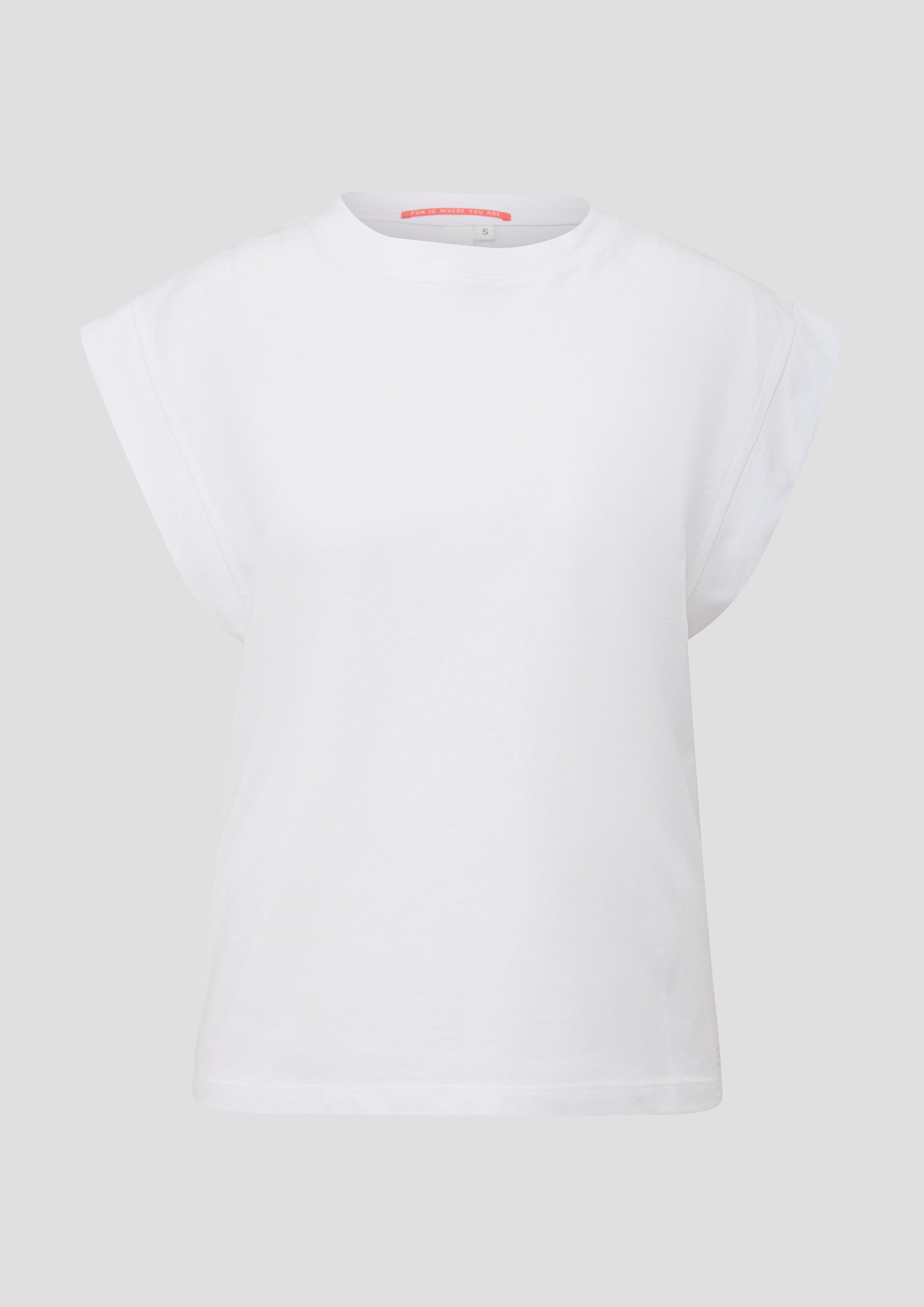 T-Shirt mit Kappärmeln  2144041-0100