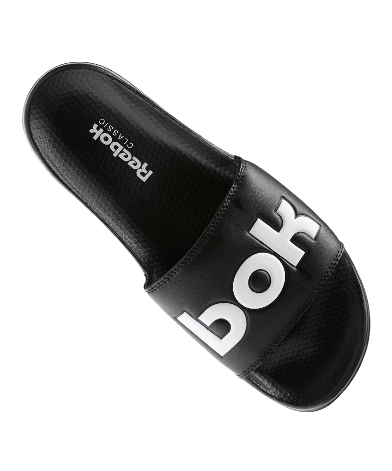 Reebok Classic Slide Badelatsche Schwarz