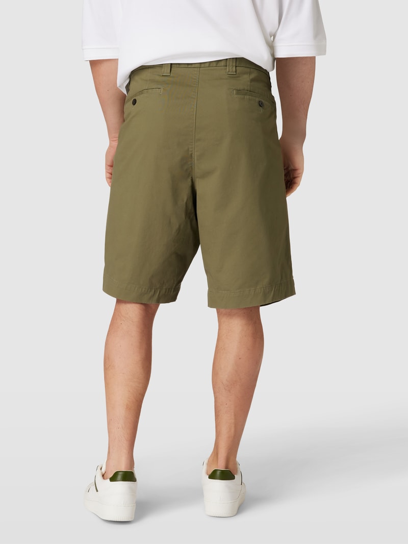 PLUS SIZE Chino-Shorts mit Stretch-Anteil Modell 'MADISON' in khaki