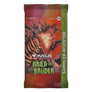 Magic the Gathering: Krieg der Brüder Collector Booster (1) (DE)