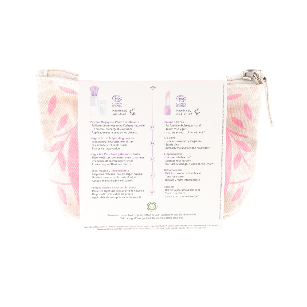 namaki Trousse Renard Rose Maquillage