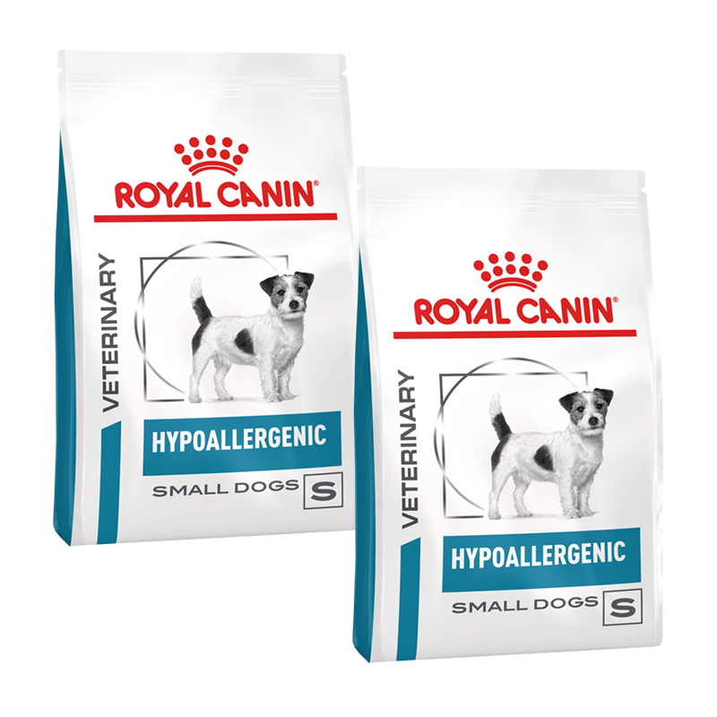 ROYAL CANIN Hypoallergenes Hundefutter ROYAL CANIN Veterinary Hypoallergenic Small Dogs 2x3,5 kg