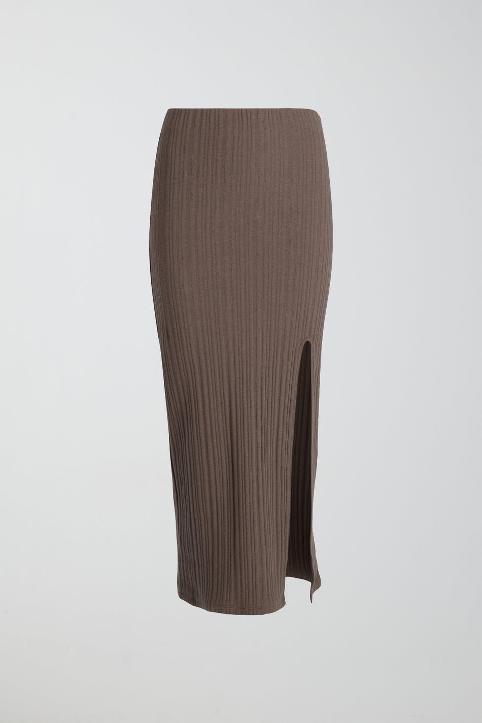 Jersey rib skirt