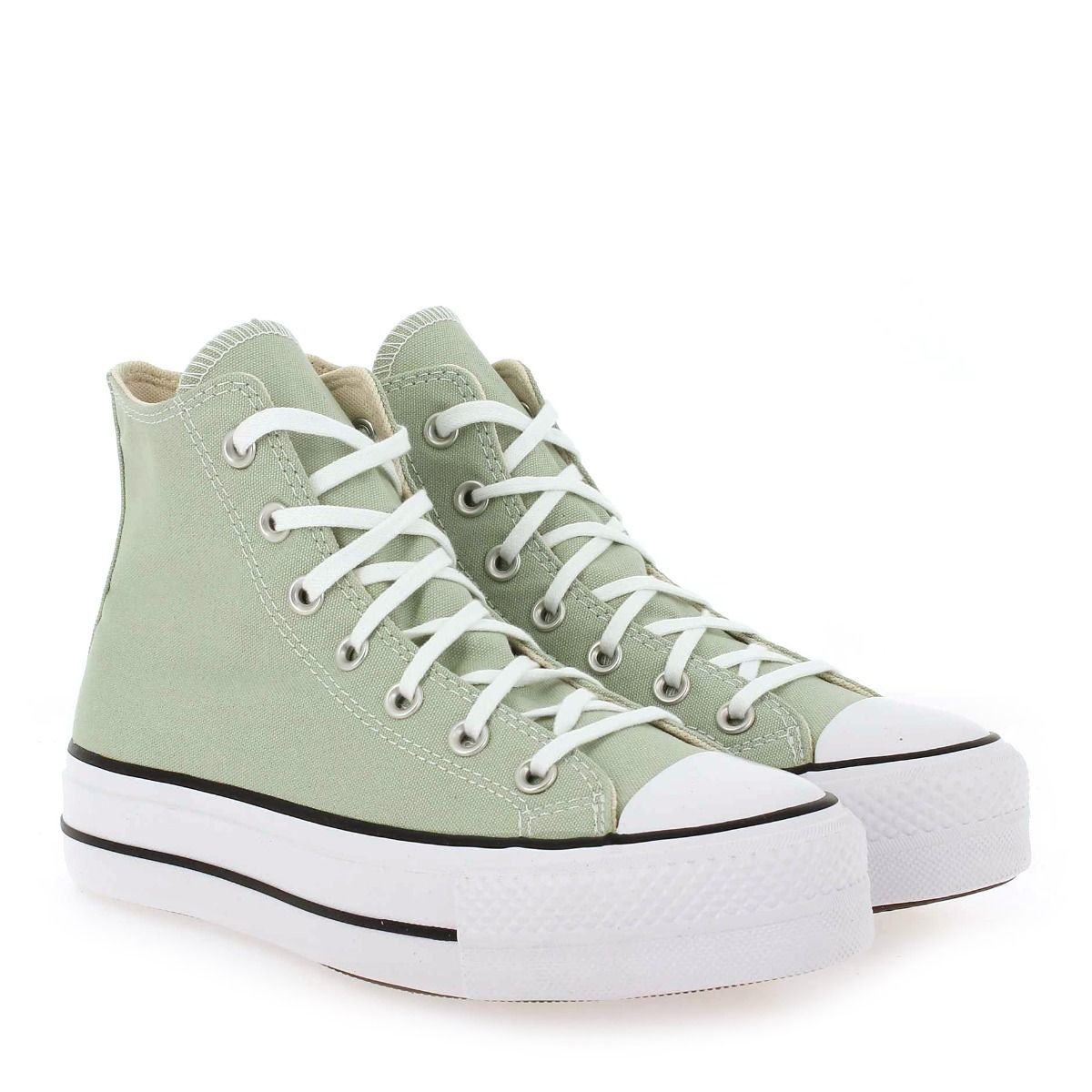 Converse  CTAS LIFT PLATFORM SUMMER 23 - Vert tilleul