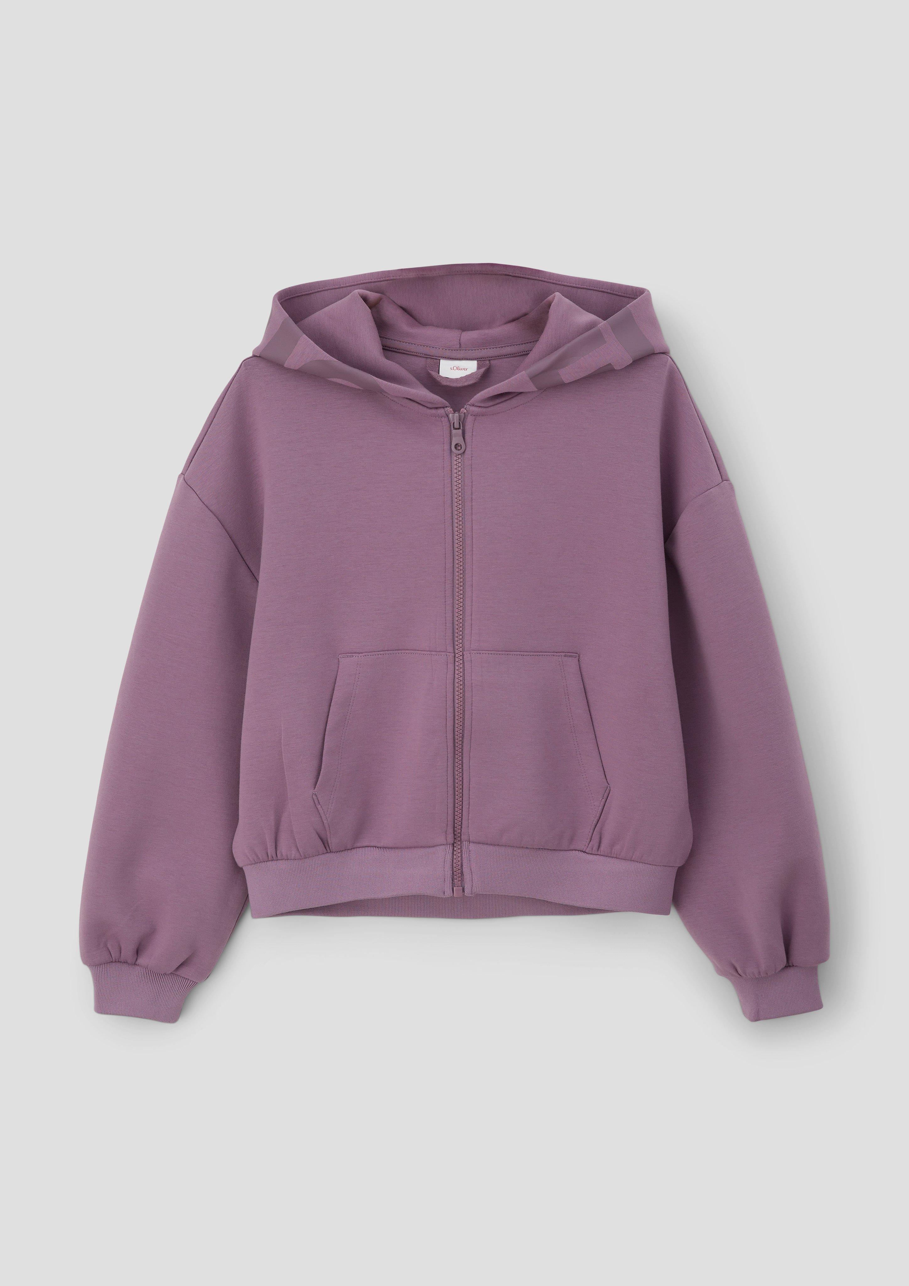Sweatshirtjacke mit Kapuzen-Print  2137293-4758