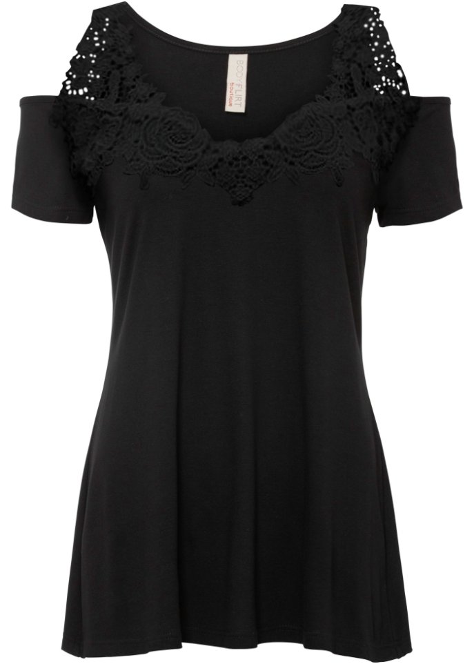 Shirt mit Spitze