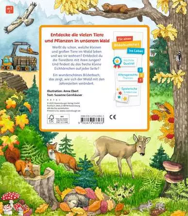 Mein großes Sachen suchen: Bei uns im Wald