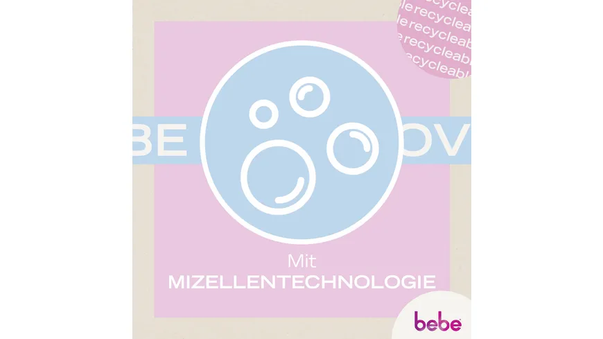 bebe Sanftes Mizellenwasser 400 ml
