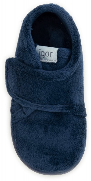 Igor ~ Comfi Hausschuh ~ Dunkelblau