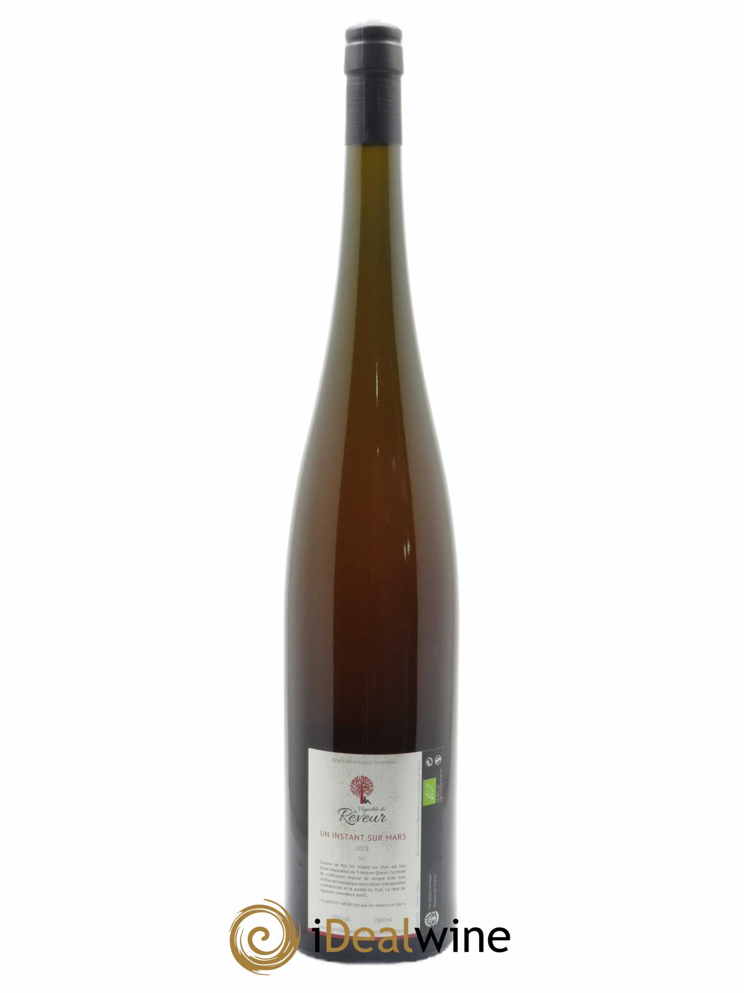 Alsace Un Instant sur Mars Vignoble du Rêveur  2019 - Lot de 1 Magnum