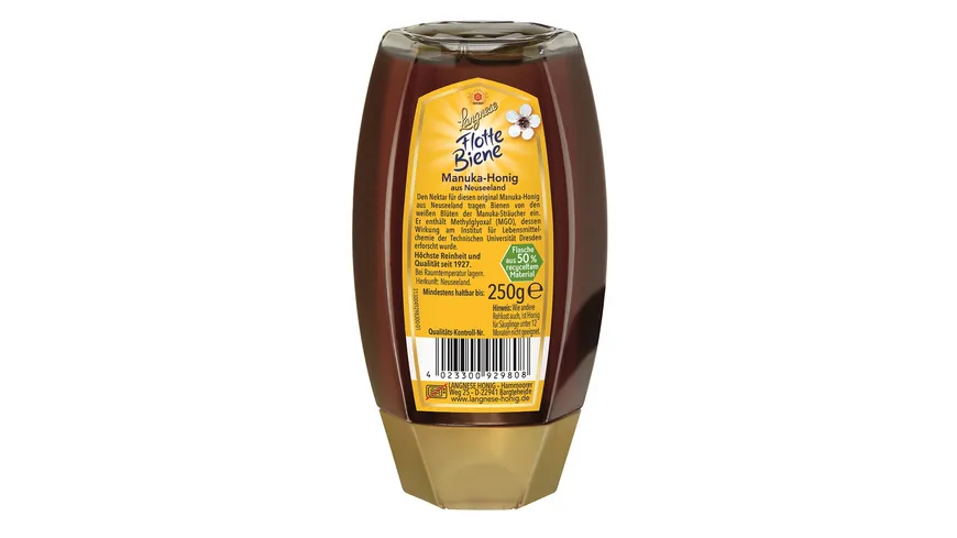 Langnese Flotte Biene Manuka-Honig 250 g