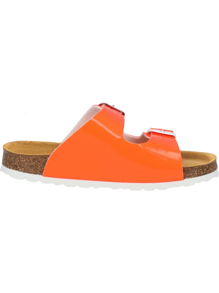 palado Pantoletten in orange neon lack günstig kaufen 32
