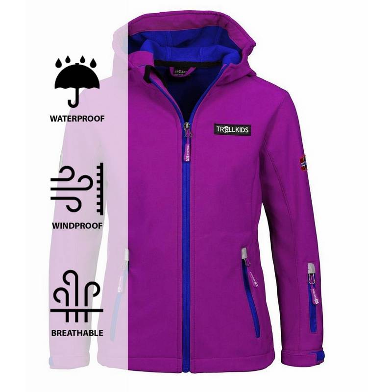 Trollkids Oslofjord Softshelljacke Mädchen