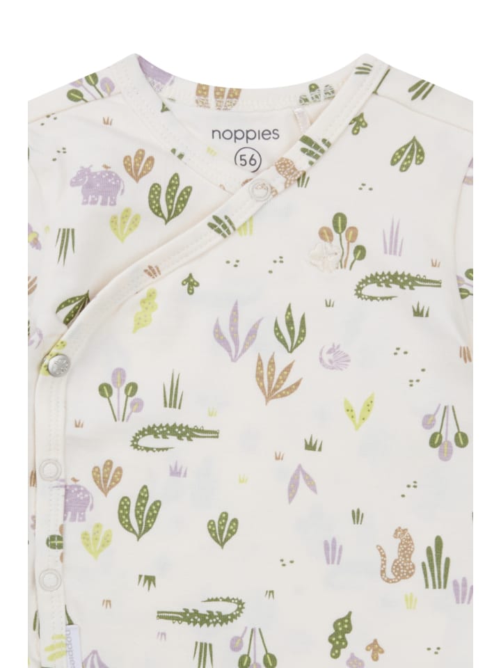 Noppies Strampler Orofino in Animals pattern Off white günstig kaufen