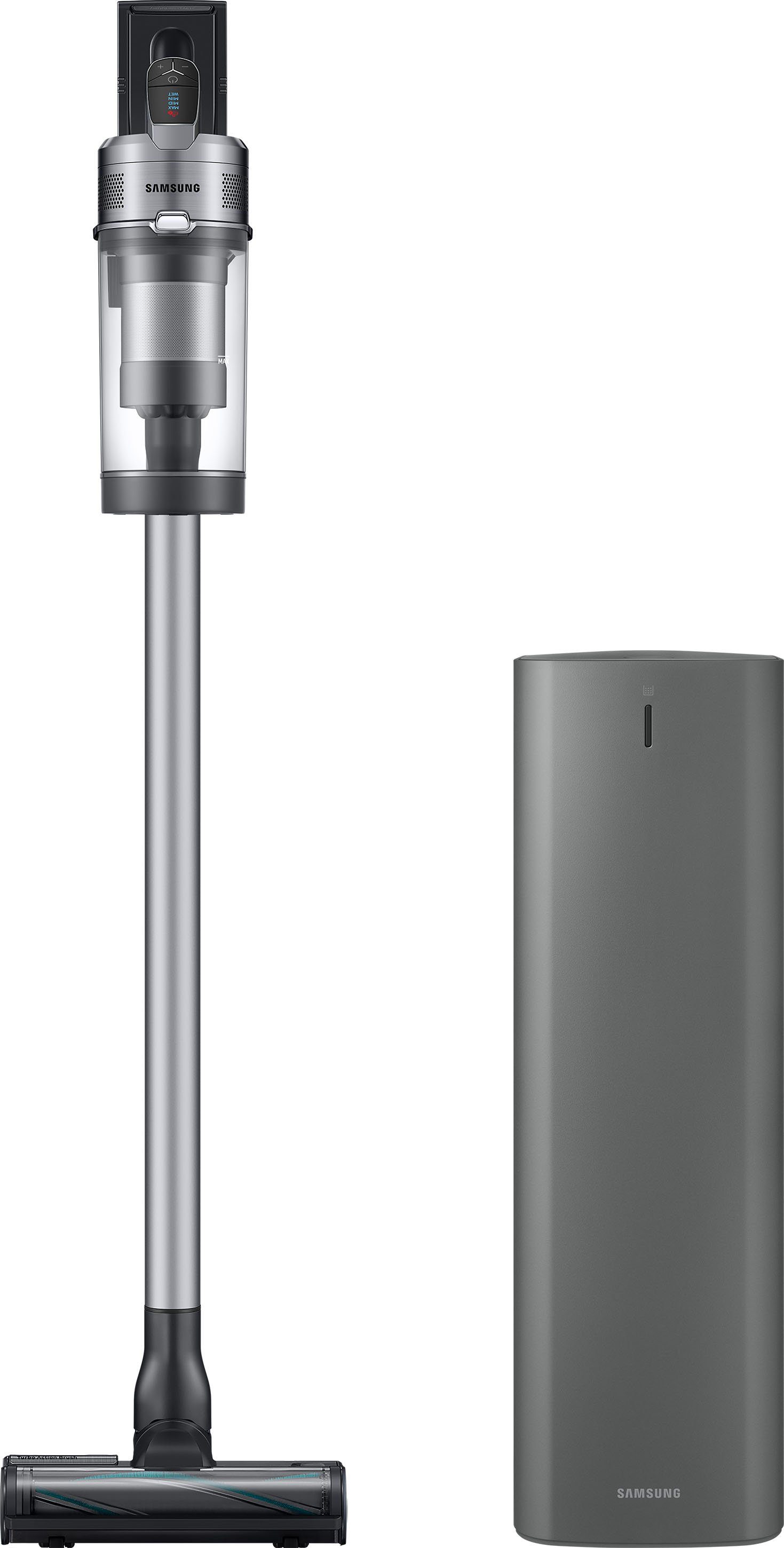 Samsung Akku-Stielstaubsauger Set bestehend aus Jet 75 complete, 550 W, beutellos, und Clean-Station VS20T7536P5/EG