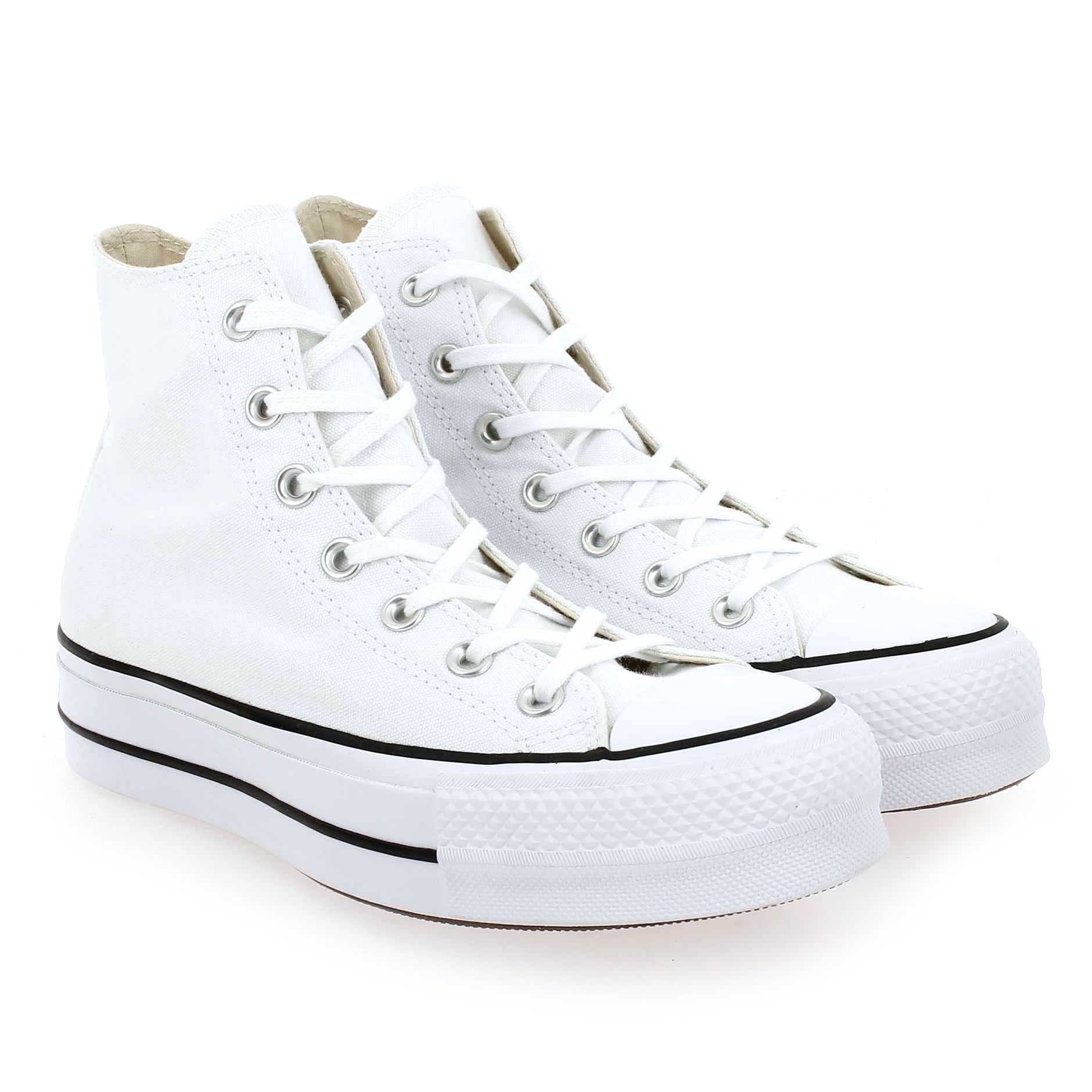 Converse  CHUCK TAYLOR AS LIFT HI - Blanc