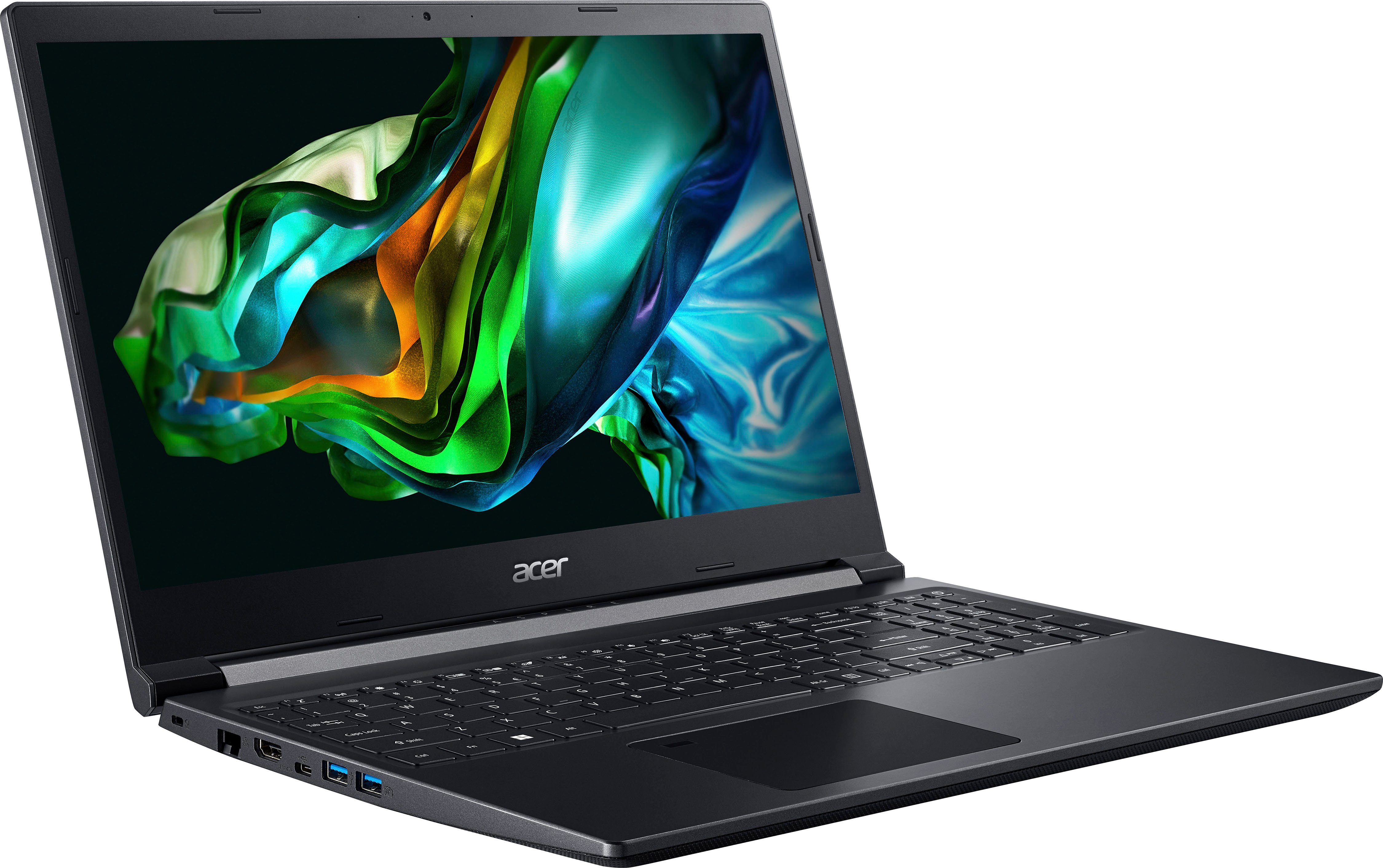 Acer Aspire 7 A715-43G-R0BR Gaming-Notebook (39,62 cm/15,6 Zoll, AMD Ryzen 5 5625U, GeForce RTX 3050, 512 GB SSD)