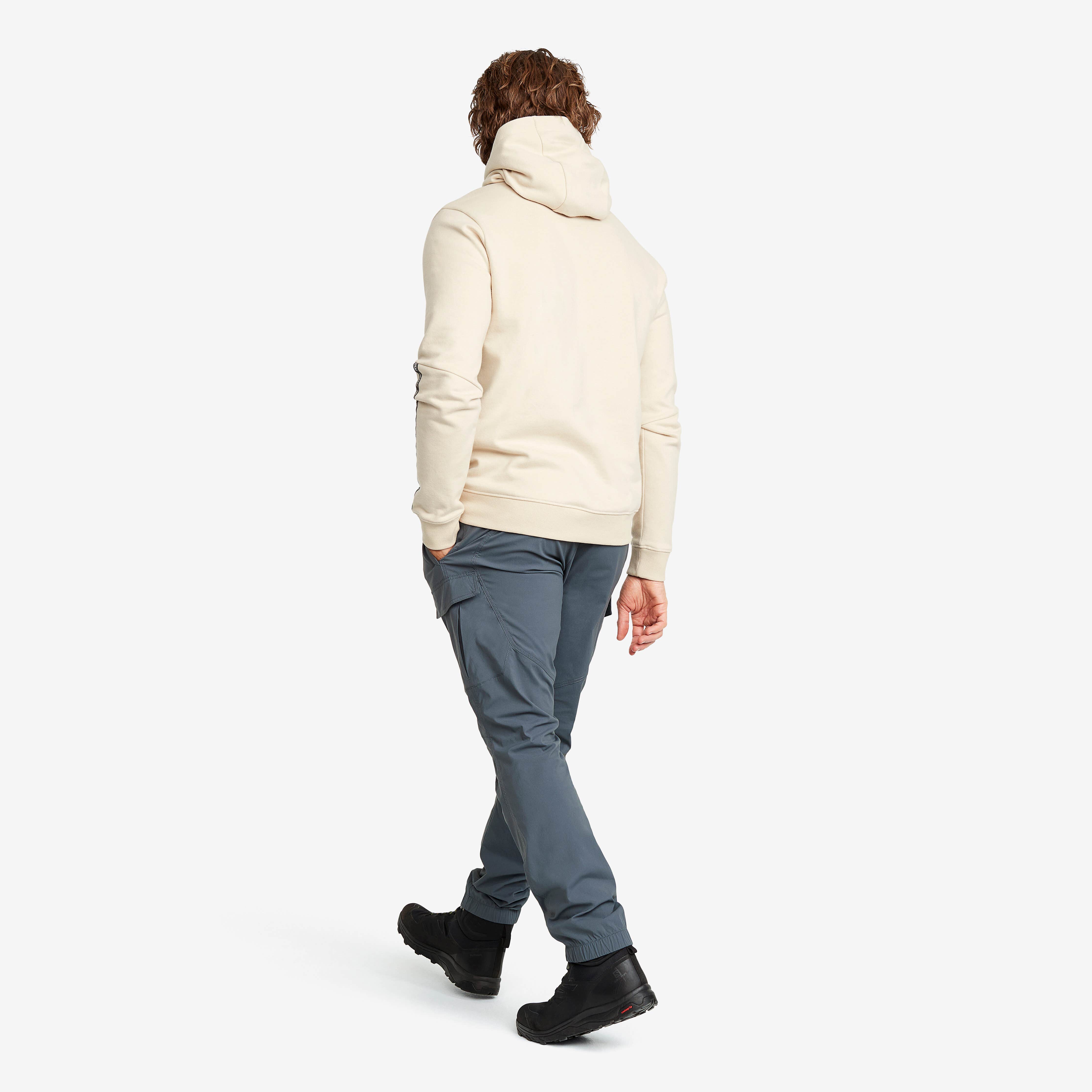 Lounge Logo Hoodie Homme Oatmeal