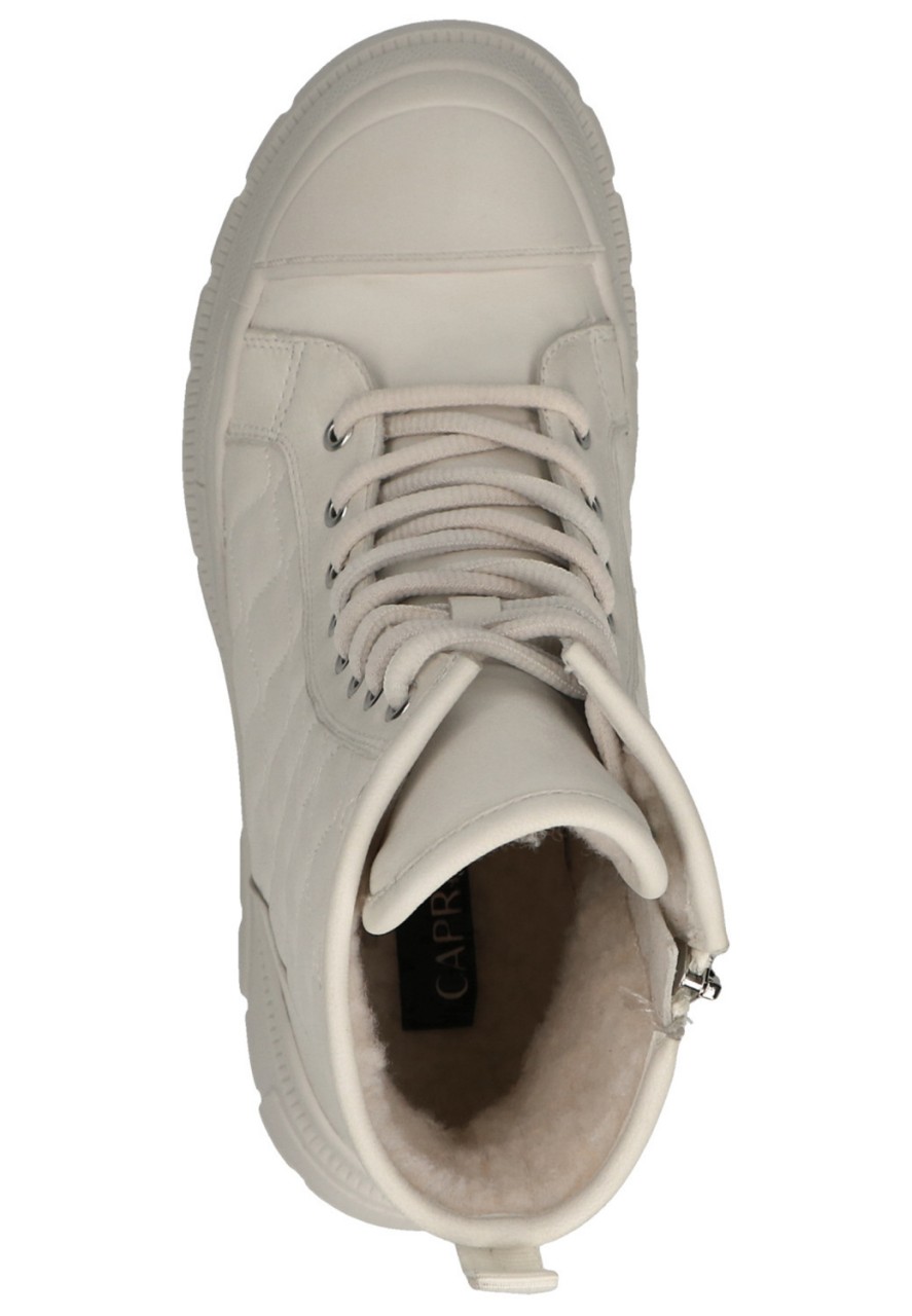 CAPRICE Stiefeletten weiss