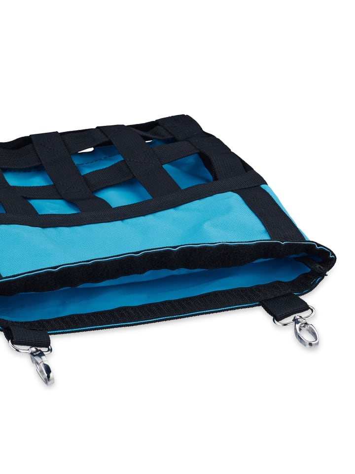 relaxdays Heutasche in Blau/ Schwarz - (B)30 x (H)30 cm günstig kaufen onesize