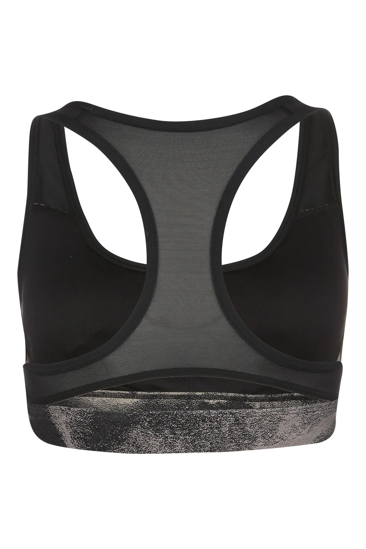 Reebok  Sport-BH - Schwarz - Strukturiert