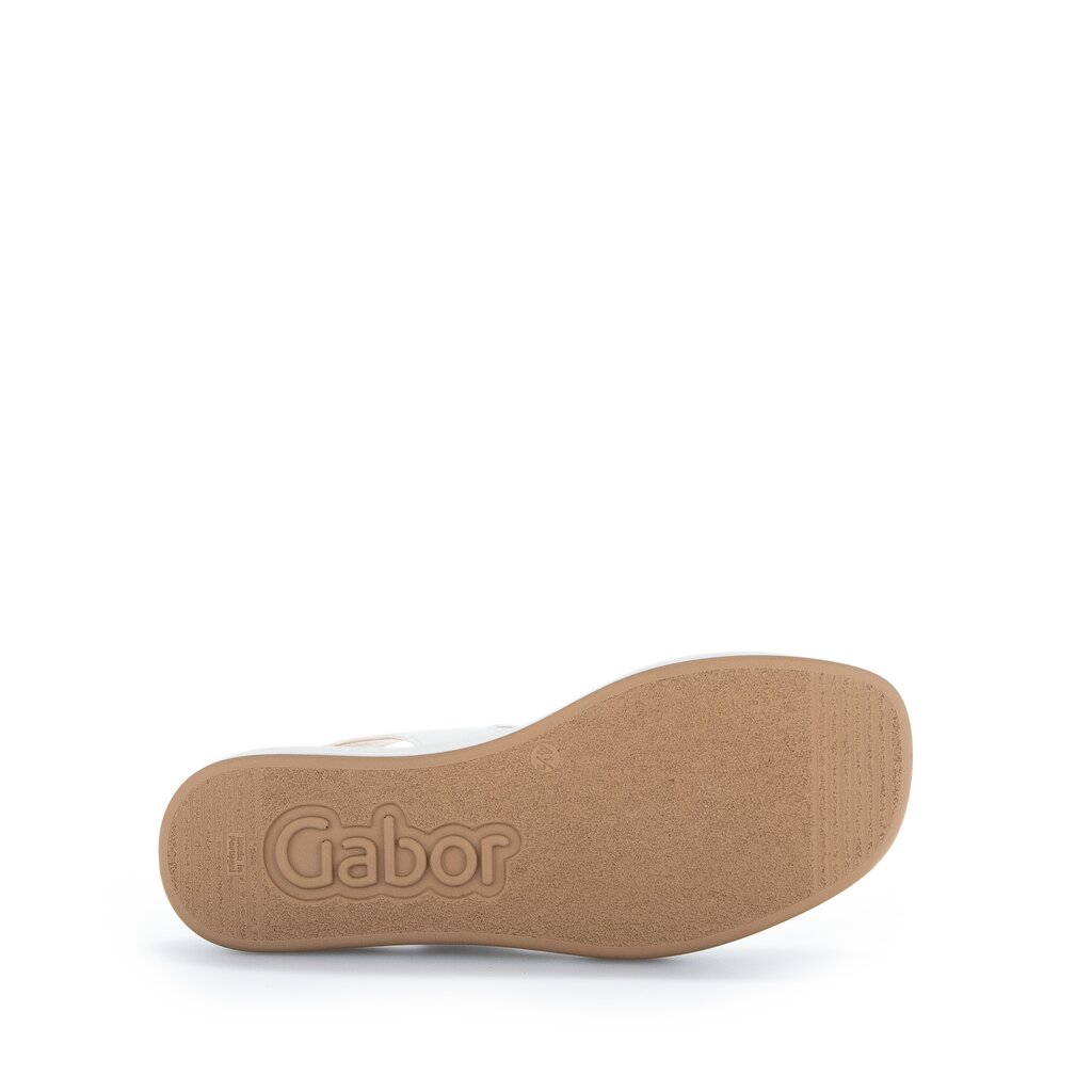 Gabor fashion Plateau Sandale weiß